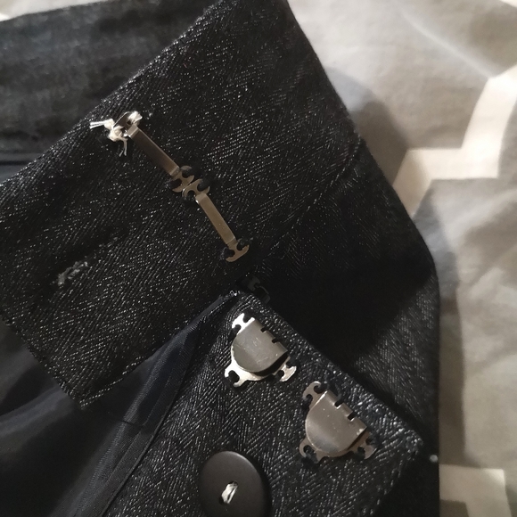 SIMON CHANG / KNEE LENGTH PENCIL SKIRT - Picture 7 of 7